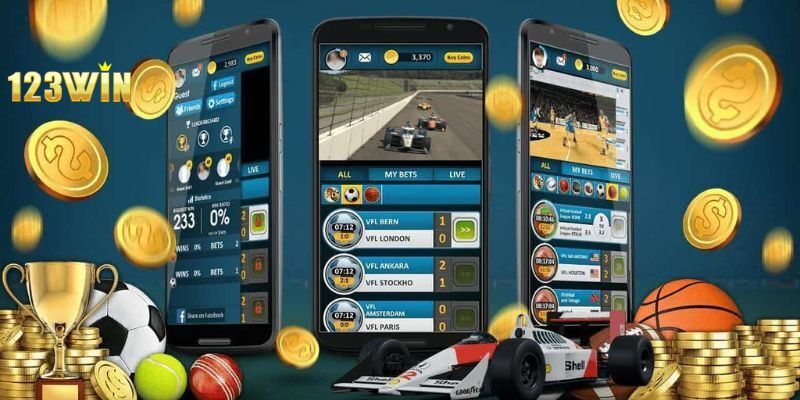 App 123win đa dạng trò chơi