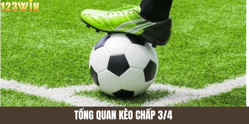 Tổng quan kèo chấp 3/4